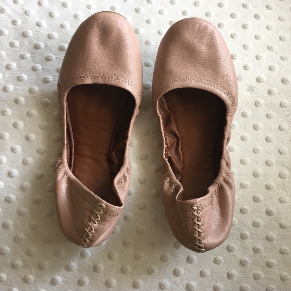 Lucky Brand Pink Ballet Flats E Sz 9.5